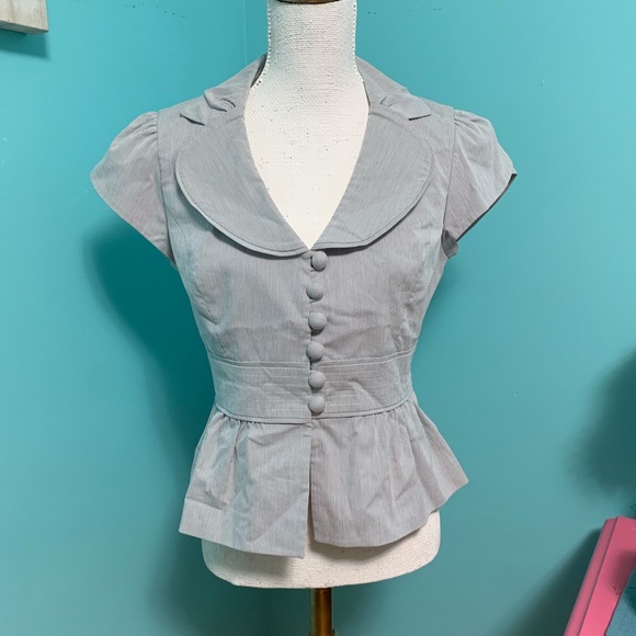 NWOT Nine West pin striped jacket